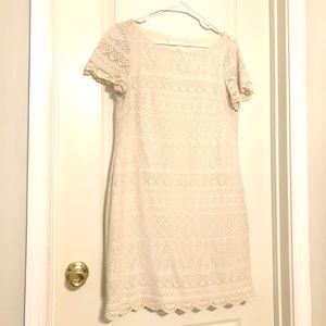 White/Cream Lace Dress